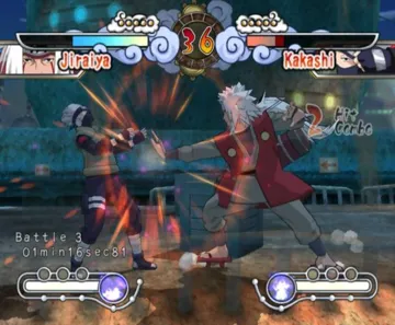 Naruto - Clash of Ninja Revolution screen shot game playing